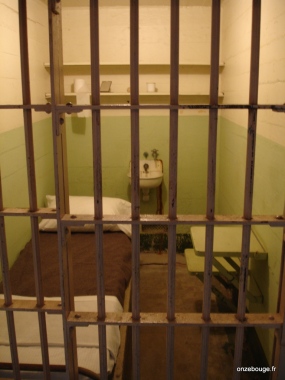 Une cellule d'Alcatraz