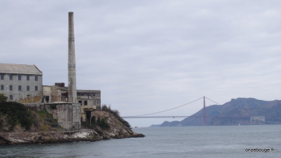 Alcatraz et le Golden Bridge